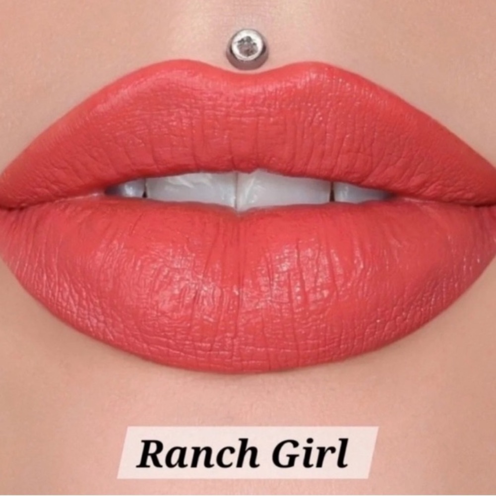 Jeffree Star Ranch Girl Velvet Trap Coral Lipstick NWT in the box